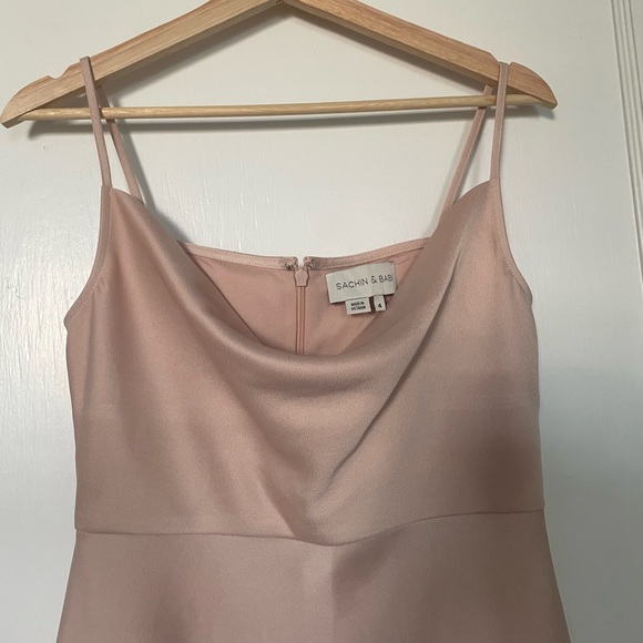 BHLDN Cali Satin Charmeuse Midi Dress - 4 - Picture 5 of 8